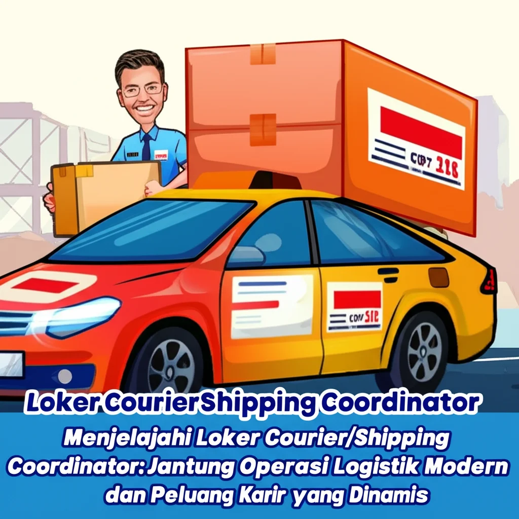 Ilustrasi Loker kurir